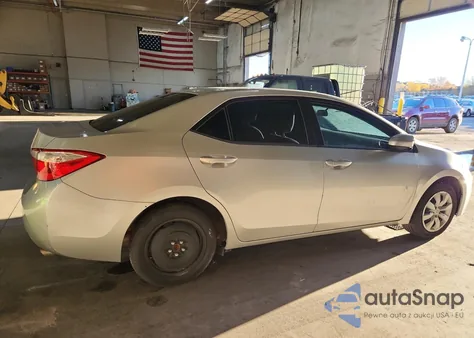 2015 Toyota Corolla L from USA, damaged, VIN 2T1BURHE5FC384471